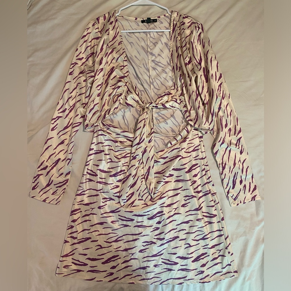 Missguided Tall Knot front Dress